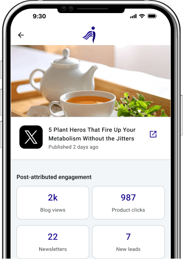Share everywhere screen
